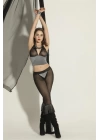 Fantezi Bralet Pantolon Takım Siyah/gümüş  (brf6054)