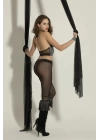 Fantezi Bralet Pantolon Takım Siyah/gümüş  (brf6054)