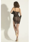 Fantezi Transparan Babydoll Takım Siyah (brf6422)