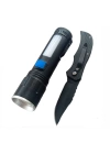 F.B.I F-91 Zoomlu XHP-50 Güçlü Işik Taşıma Çantalı 2 Li Set
