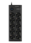 Ftr14 Type-c Girişli Akım Korumalı 10’lu Priz, 3 Usb