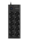 Ftr14 Type-c Girişli Akım Korumalı 10’lu Priz, 3 Usb