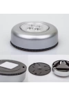 Gardrop - Çekmece - Dolap Köşe Aydınlatıcı Kablosuz  Pilli Led Spot Mutfak Lamba Stick