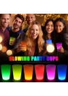 Glow Partisi Bardakları 6 Renk 6 Adet 1.5 Oz 4.5 X 6.5 Cm