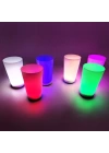 Glow Partisi Bardakları 6 Renk 6 Adet 1.5 Oz 4.5 X 6.5 Cm