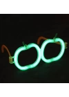 Glow  Elma Gözlük - Glow Partisi Gözlüğü - Glow Stick Gözlük 12 Adet