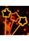 Glow Yıldız Asa Kırılınca Yanan Yıldız Çubuklar 6 Renk 6 Adet
