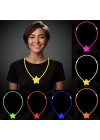 Glow  Yıldız Kolye - Glow Kolye - Glow Stick Partisi Yıldız Kolye 6 Adet