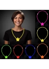 Glow  Yıldız Kolye - Glow Kolye - Glow Stick Partisi Yıldız Kolye 6 Adet
