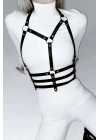 Göğüs Üzeri Deri Harness - Brf543
