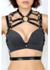 Göğüs Üzeri Şık Deri Harness - Brf989