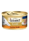 Gourmet Gold Kıyılmış Hindili Yetişkin Konserve Kedi Maması 85 Gr