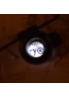 Gözlük Model 20x16mm Optik Lens Led Işık Monoküler Büyüteç