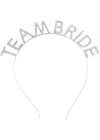 Gümüş Kaplama Kristal Taşlı Team Bride Taç