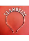 Gümüş Renk Team Bride Taç Plastik – Gelin Ve Nedime Tacı