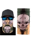 Motorcu Boyunluk Baf Buff Bandana 25x48 Cm Model 5