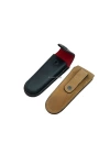 Hakiki Deri Çakı Kılıfı No:4 - 14 Cm, Kemerlikli