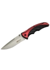 Handsome 455 Kırmızı Kamp Çakı 21cm - Yarı Otomatik, Kemerlikli