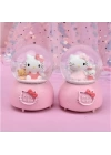 Hello Kitty Işıklı Müzikli Kar Küresi Orta Boy Alk3117