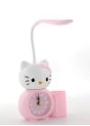Hello Kitty Masa Lambası Saat Ve Kalemlik Alk2584