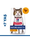 Hills Mature +7 Tavuklu Yaşlı Kedi Maması 1.5 Kg