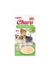 Inaba Ciao Churu Cream Tavuklu ve Deniz Taraklı Sıvı Kedi Ödül Maması 14 Gr 4 Adet