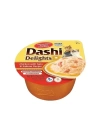Inaba Ciao Dashi Delights Tavuklu Ton ve Somon Balıklı Kedi Çorbası 70 Gr