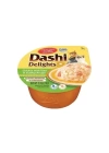 Inaba Ciao Dashi Delights Ton Balıklı Tavuklu ve Deniz Taraklı Kedi Çorbası 70 Gr