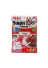 Inaba Ciao Sugoi Crunchy Ton Balıklı Prebiyotik Kedi Maması 22 Gr 5 Adet