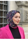 İpek Butik Çiçek Desenli Eşarp