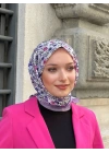 İpek Butik Çiçek Desenli Eşarp