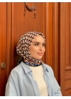 İpek Butik Geometrik Desenli Eşarp