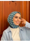 İpek Butik Geometrik Desenli Eşarp