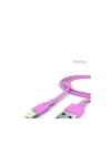 İphone Şarj Data Kablosu - Pembe