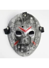 Jason Maskesi Hannibal Maskesi Metal Gümüş Renk 20x25 Cm