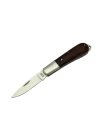 K-03 Orta Fındık Çakı 14 Cm - Ahşap Saplı, Manuel, Bilezikli