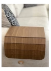 Biye Çizgili Katlı C09 Kahverengi 2 cm 25 Metre %65 Koton %35 Polyester
