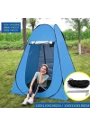 Kamp Alanı Duş Giyinme Wc Çadırı Fotoğrafcı Prova Kabini 190x120x120
