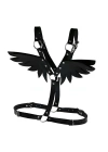 Kanatlı Şık Ve Seksi Deri Harness - Brf642