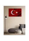 Kanvas Tablo Türk Bayrağı (Ay Yıldız)