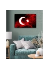 Kanvas Tablo Türk Bayrağı  (Şanlı Bayrağımız)