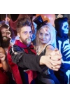 Karanlıkta Parlayan Fosforlu Çift Damak Takma Vampir Dişi