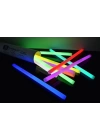 Karanlıkta Yanan Parlayan Fosforlu Glow Stick Çubuk Bileklik 50 Adet