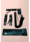 Kelepçe Kırbaç Takım 3lü Set, El - Ayak Kelepçesi, Kırbaç - Brf1305