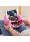 Keyif Çerezlik Telefon Standlı Çerez Kasesi
