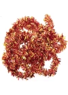 Kırmızı Altın Renk 4 Cm Genişlik Garland Çift Renk Sim Süs 180 Cm