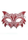 Kırmızı Dantel Masquerade Maskesi 8 No
