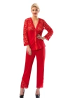Kırmızı Penye Pijama Takımı - 1570
