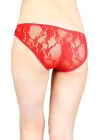 Kırmızı Şerit Detaylı Seksi Külot Tm1139