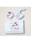 Kıvırcık Kuzu Nakışlı %100 Cotton Antibakteriyel 10lu Zıbın Takımı Hastane Çıkışı